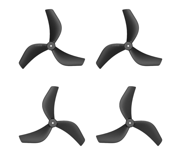 BetaFPV Gemfan 2218 (1.5mm) Black - potrójne śmigła - 1518163 - zdjęcie